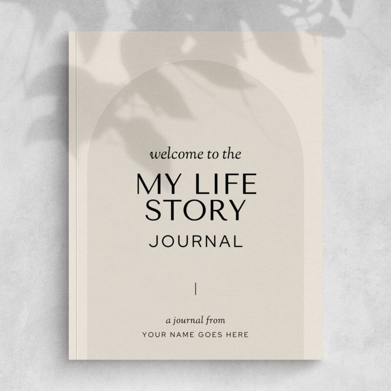 Life Story Journal Template