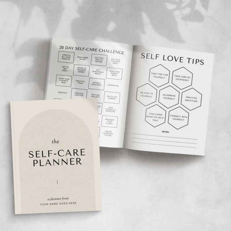 Self-Care Planner